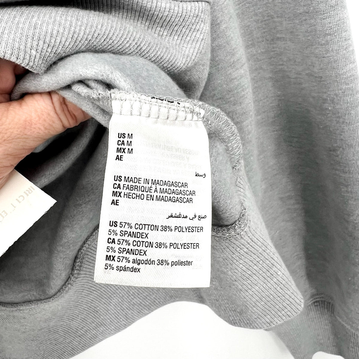IDEOLOGY Women's Fleece Hoodie Medium Grey Zinc Heather Sweatshirt NWT