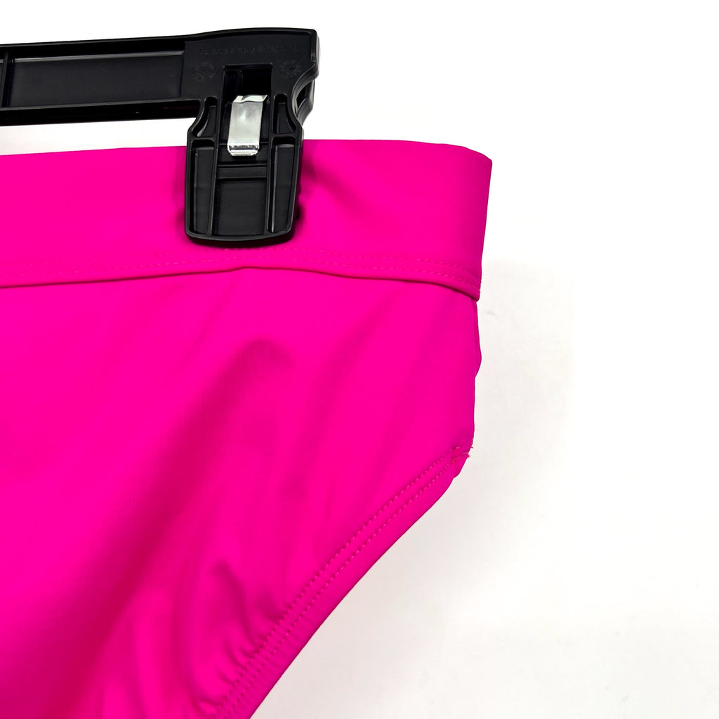 LAUREN RALPH LAUREN Classic Band Hipster Bikini Bottom Size 6 Freesia Pink NWT