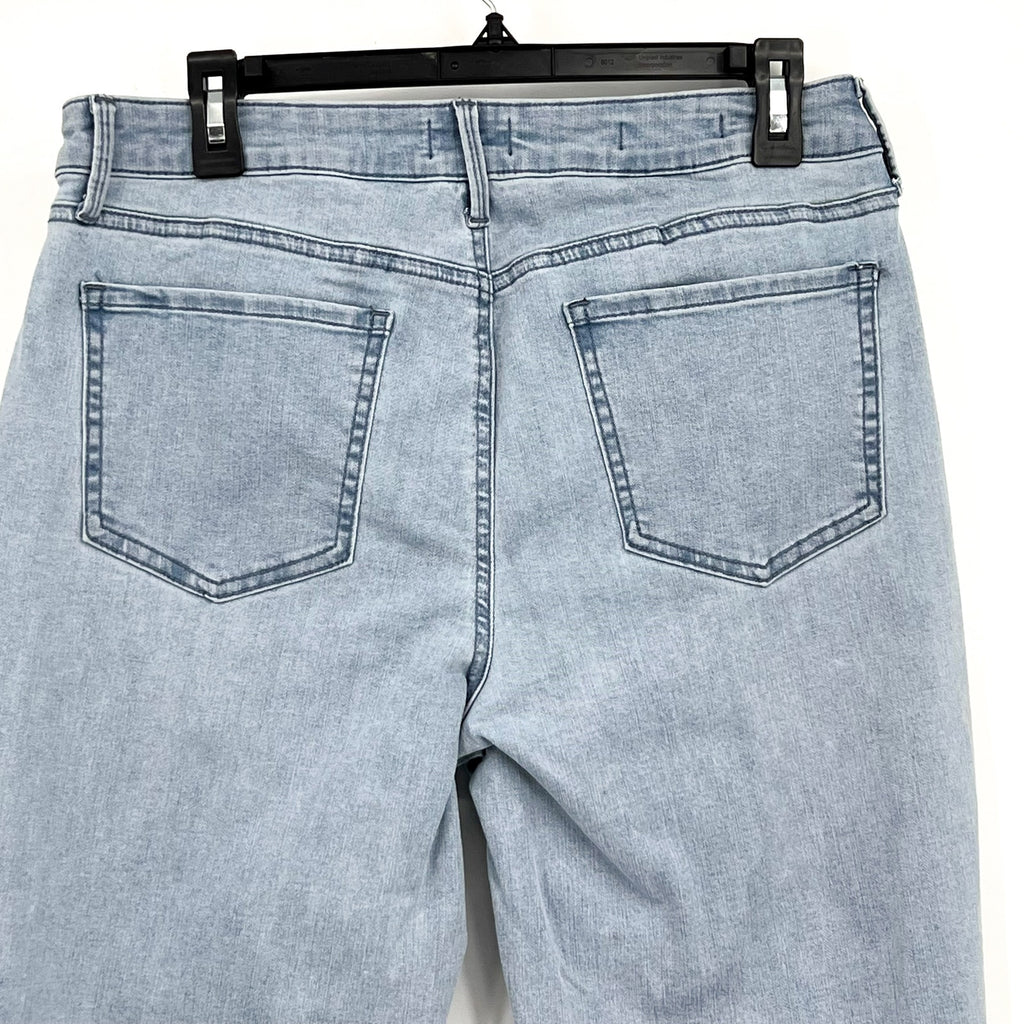 NYDJ Womens Margot Girlfriend Jeans Size 10 PETITE Kingston Blue NWT