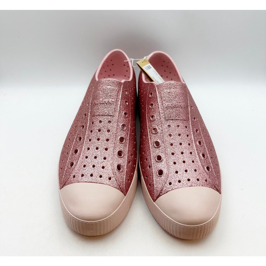 NATIVE Men's Jefferson Shoes Size 13 EU 47 Rose Pink Bling Dust Pink NWOB