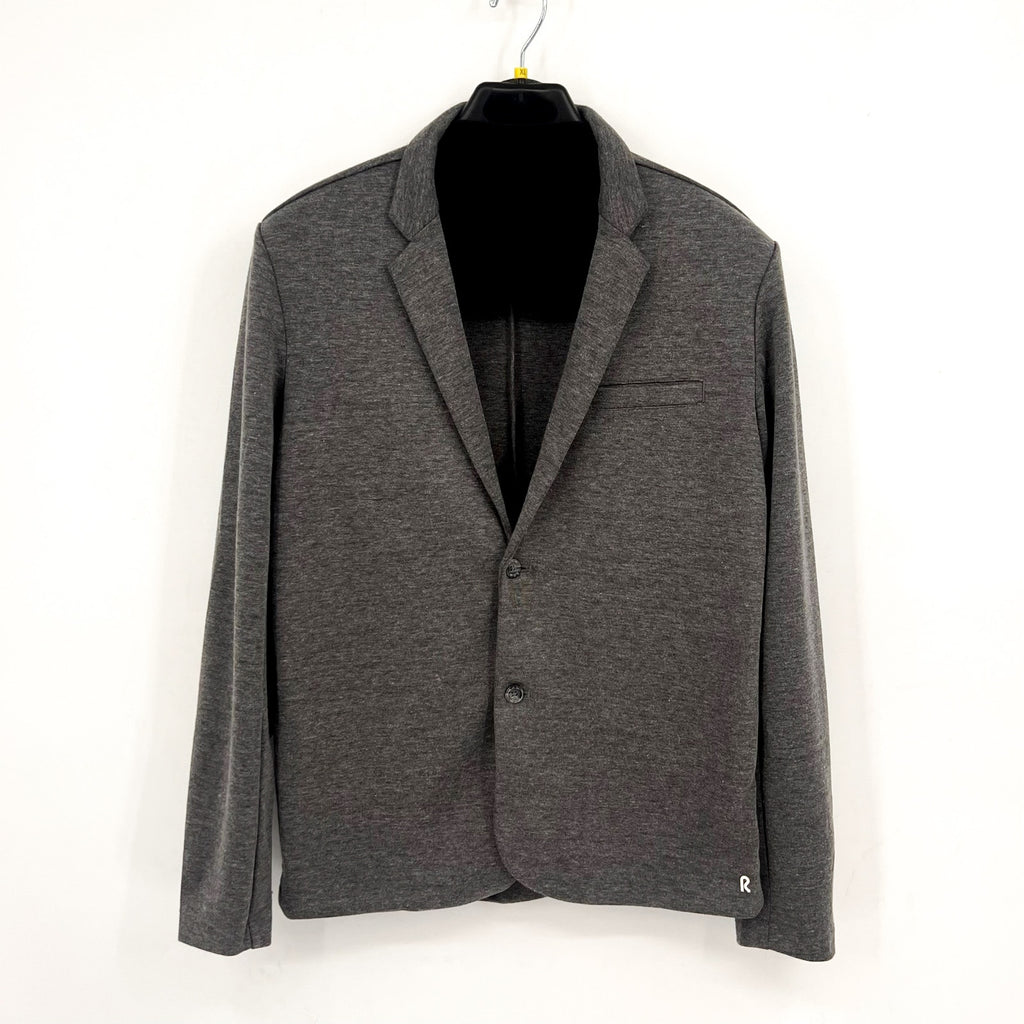 RIGHT OF WAY Men's Brody Knit Blazer Jacket Large Heather Grey NWOT