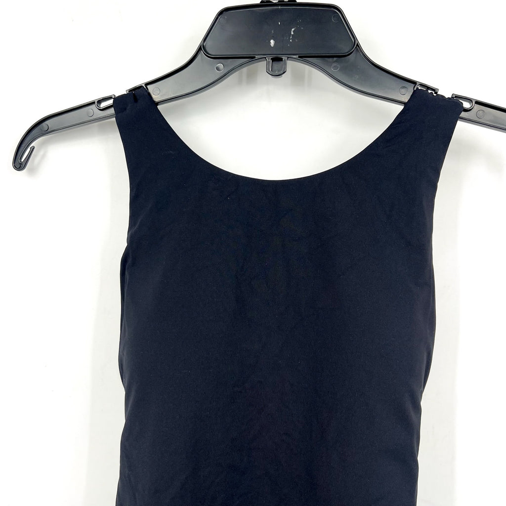 SEAFOLLY Women's High Neck One Piece Swimsuit Size 6 Black Cross Back NWT