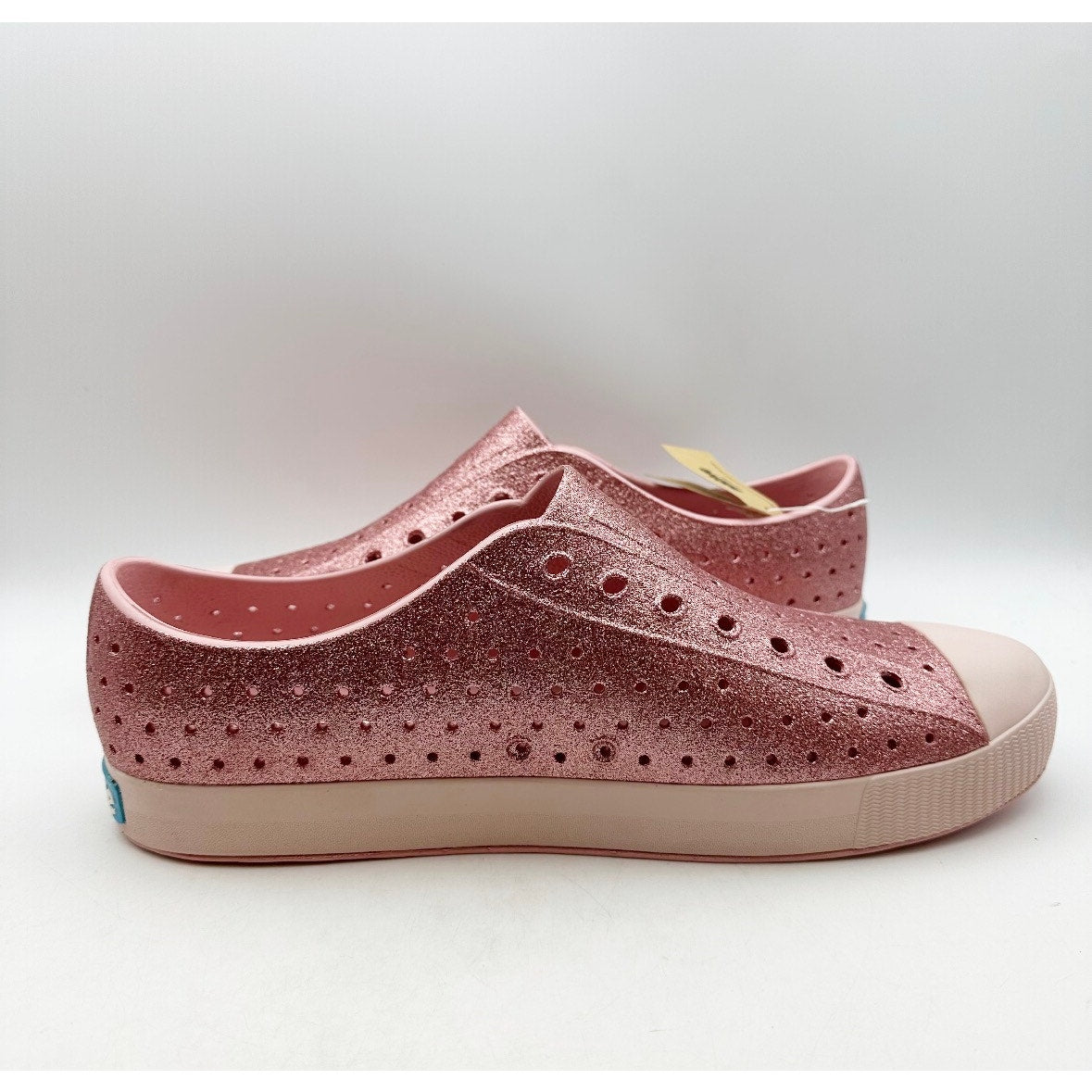 NATIVE Men's Jefferson Shoes Size 13 EU 47 Rose Pink Bling Dust Pink NWOB