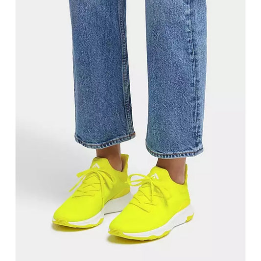 Flipflop Womens Vitamin FFX Knit Sports Sneakers US 8 Yellow Athletic