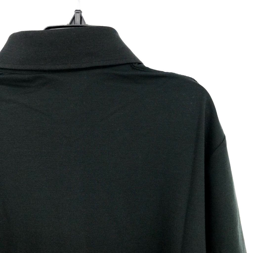 OUTDOOR VOICES Womens Birdie Crop Polo Shirt 3XL Black Pique Collared NWT