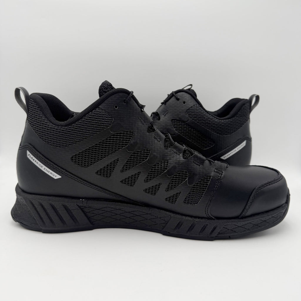 REEBOK Mens Floatride Energy Tactical Mid Work Boots Size 16 M Black SR NIB