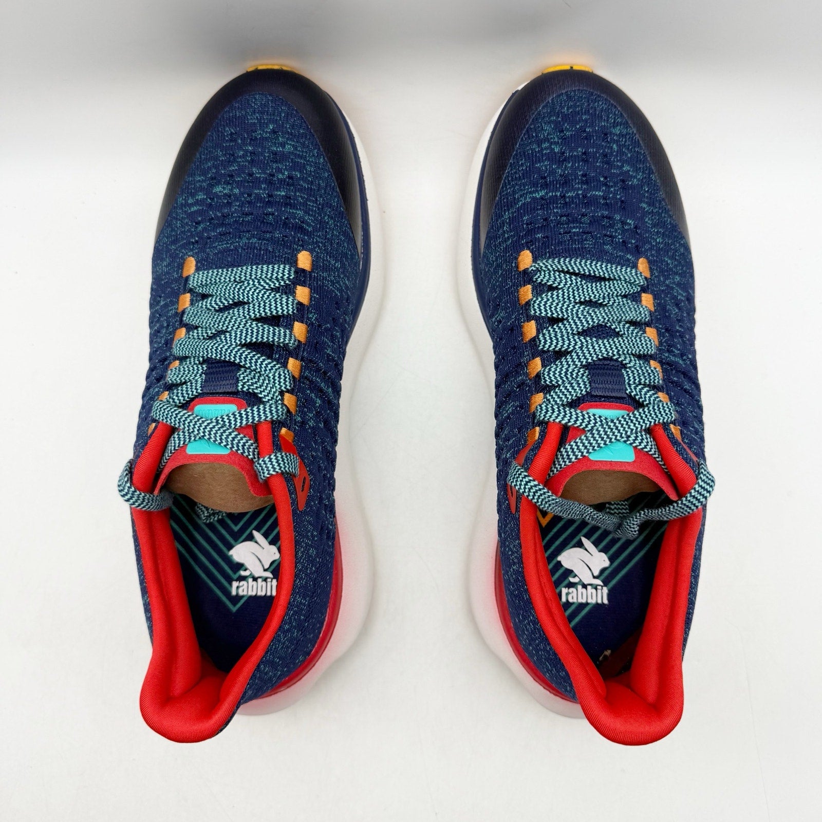 Rabbit Womens Dream Chaser Running Shoes US 9 Blue Red Athletic Sneakers NIB