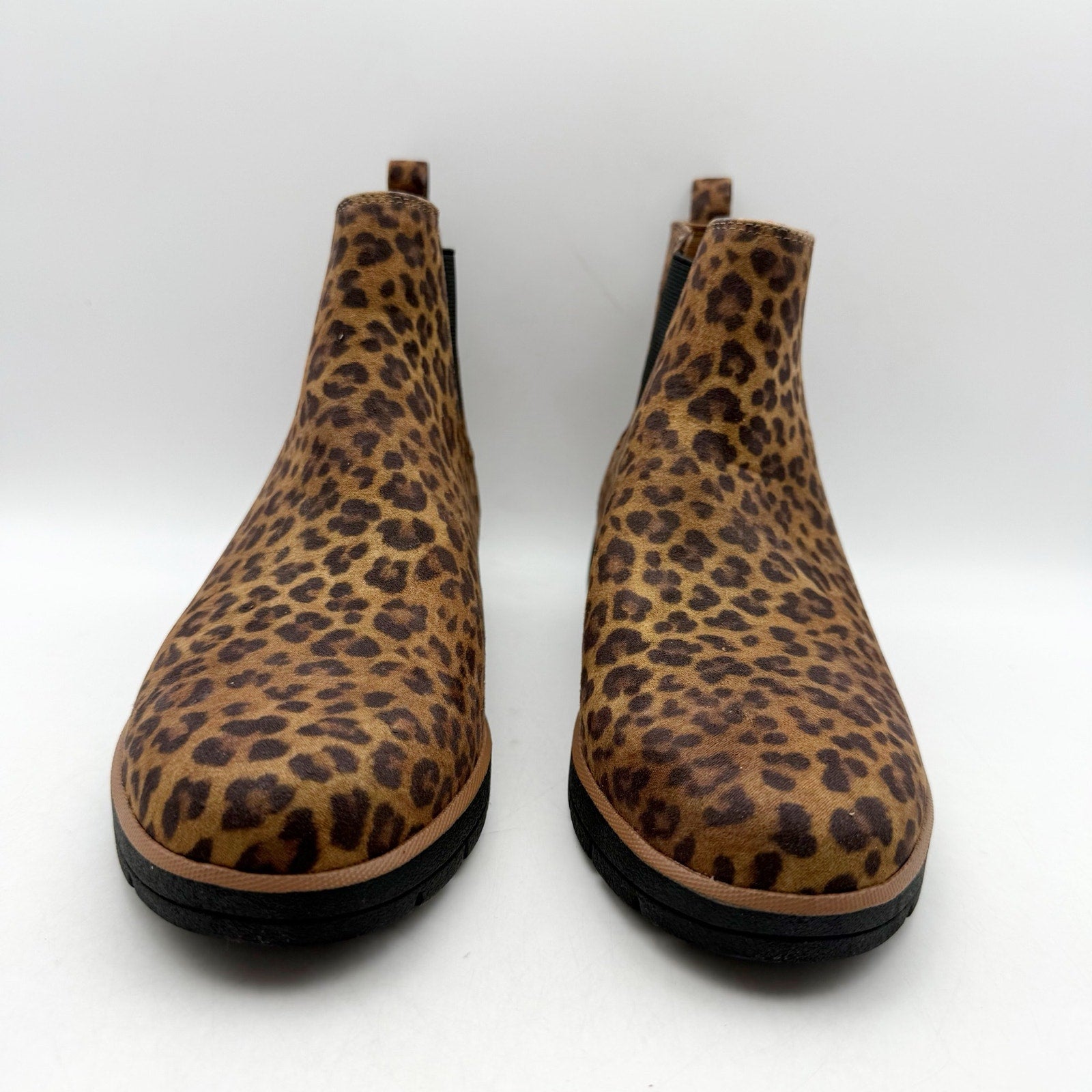 Dr. Scholls Womens Northbound Chelsea Ankle Boots US 7.5 Wide Brown Black NWOB