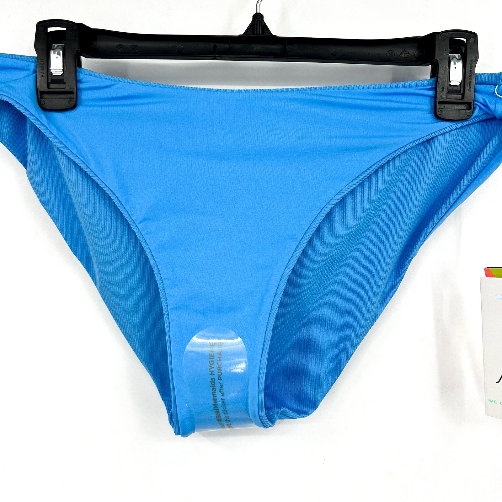 MAAJI Women's Sublimity Classic Bikini Bottom Large Stone Blue Regular Rise NWT