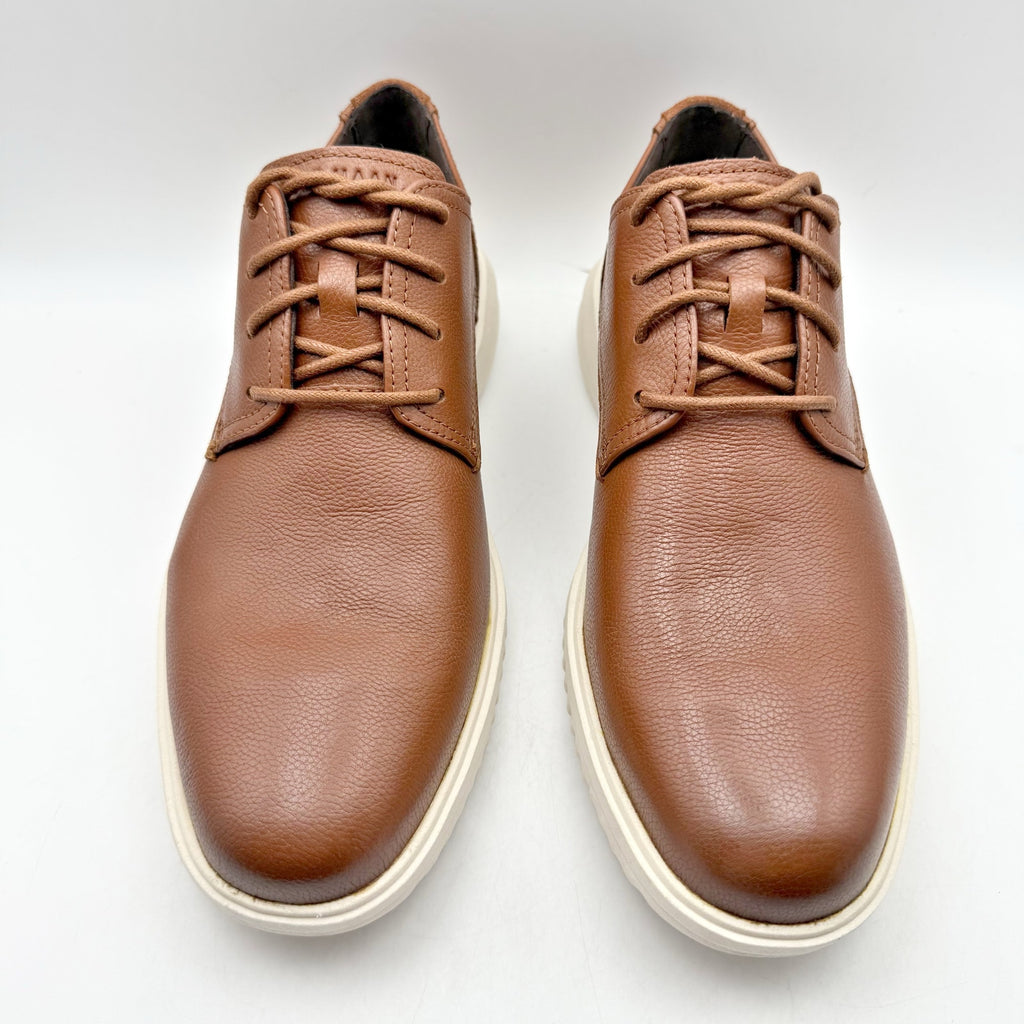 Cole Haan Mens Grand Plain Toe Oxford Shoes Size 11 M EU 44 Brown Leather NIB