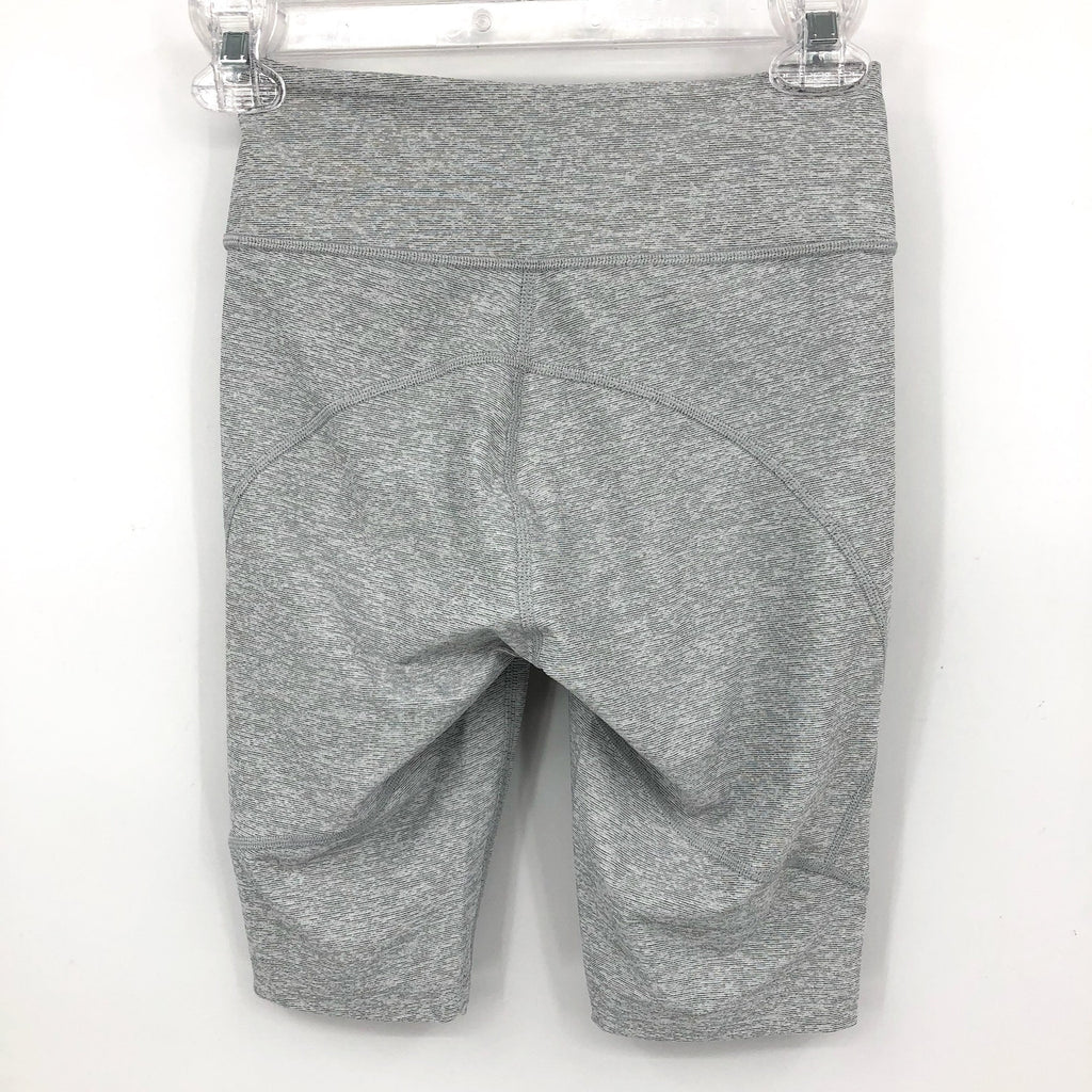 OUTDOOR VOICES Women's Double Time 10" Biker Shorts XS Dove Gray NWT