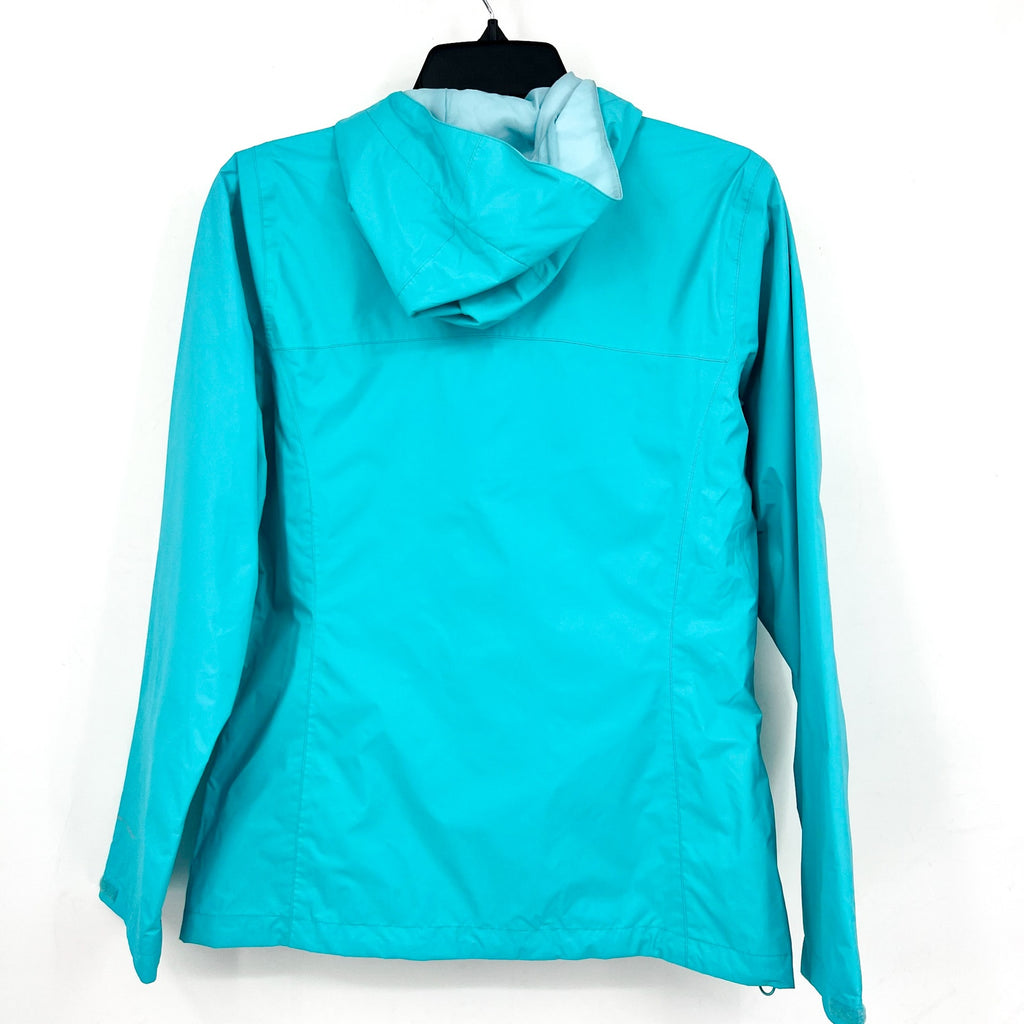 Columbia Women’s Arcadia II Rain Jacket XS Geyser Blue Hooded Waterproof NWT