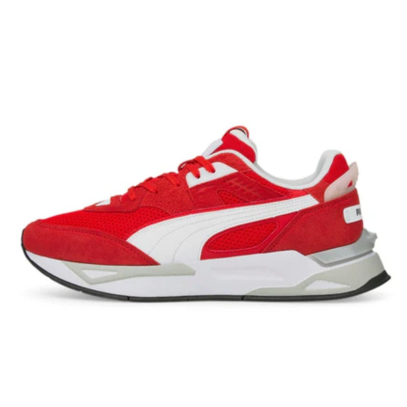 Puma Mens Mirage Sport Heritage Sneakers US 10.5 M EU 44 Red White Athletic NIB