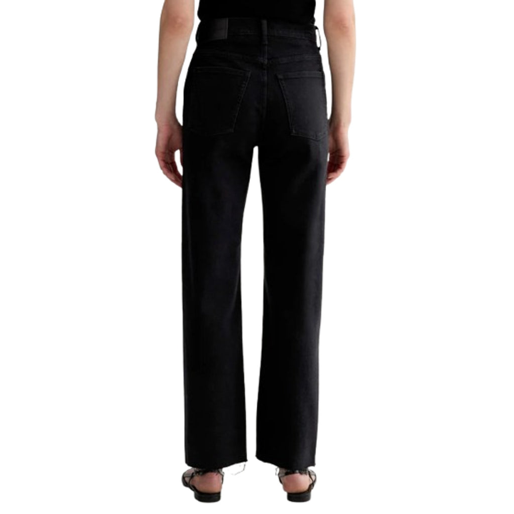 EVERLANE Women's The Way-High Jeans 23x25 US 000 Black Straight Leg NWT