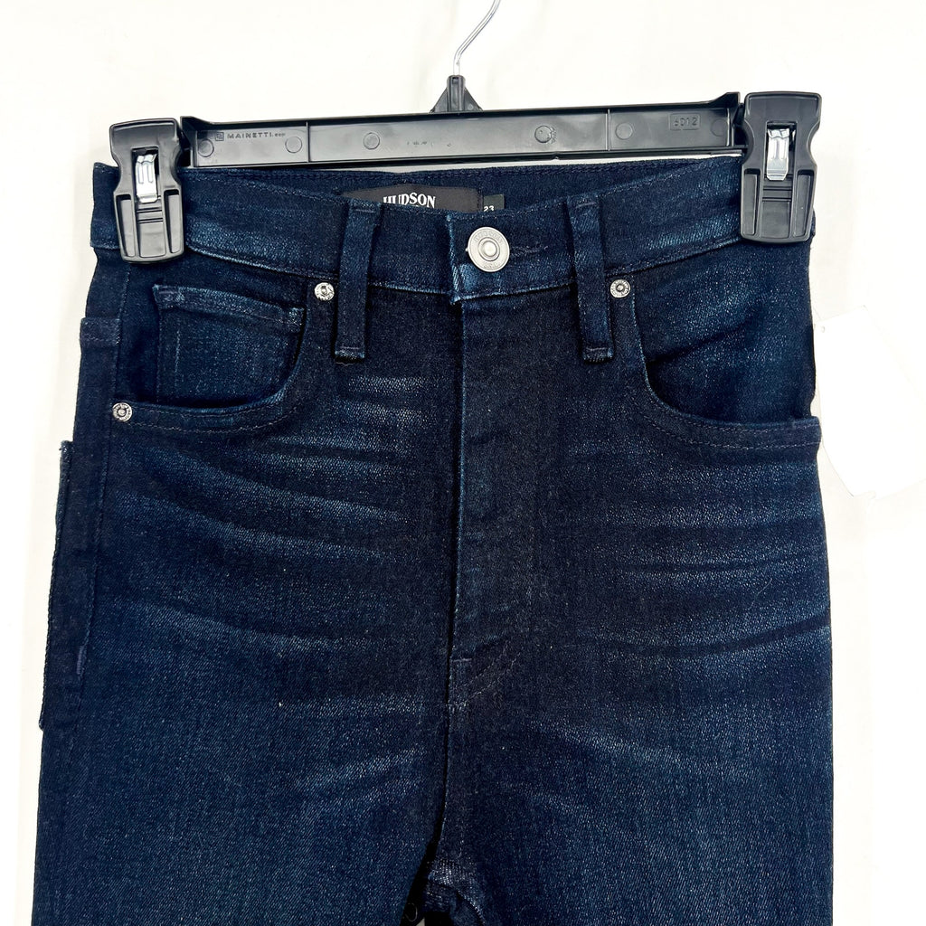 HUDSON JEANS Centerfold Super Skinny Jeans 23x28 Blue Extra-High-Rise NWOT