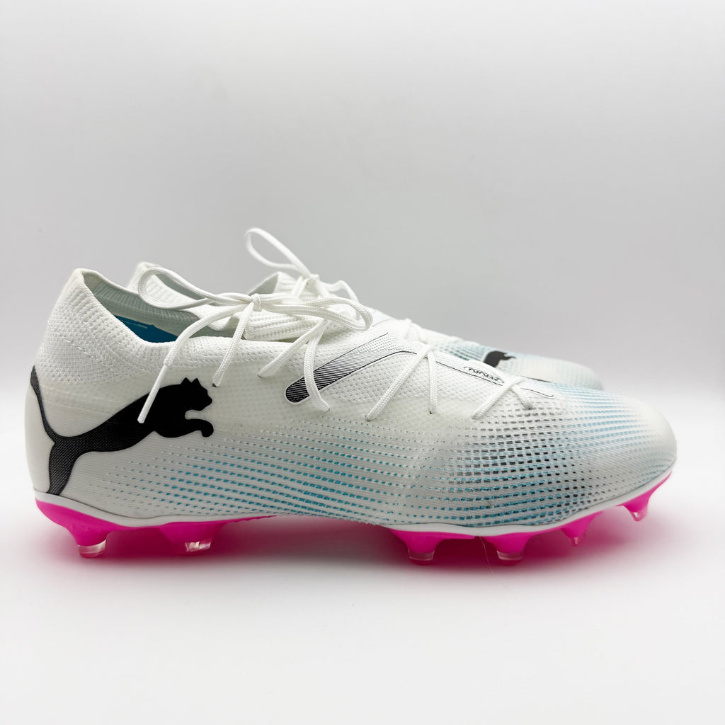 PUMA Mens Future7 Match FG/AG Soccer Cleats Size 12 White Pink NWOB
