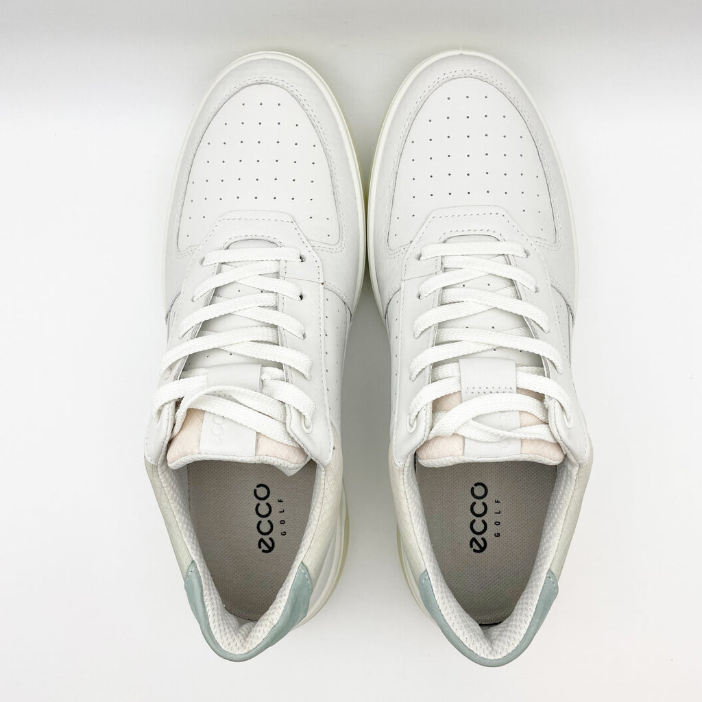 ECCO Womens Tray Hydromax Hybrid Golf Shoes US 10 EU 41 White Leather NIB