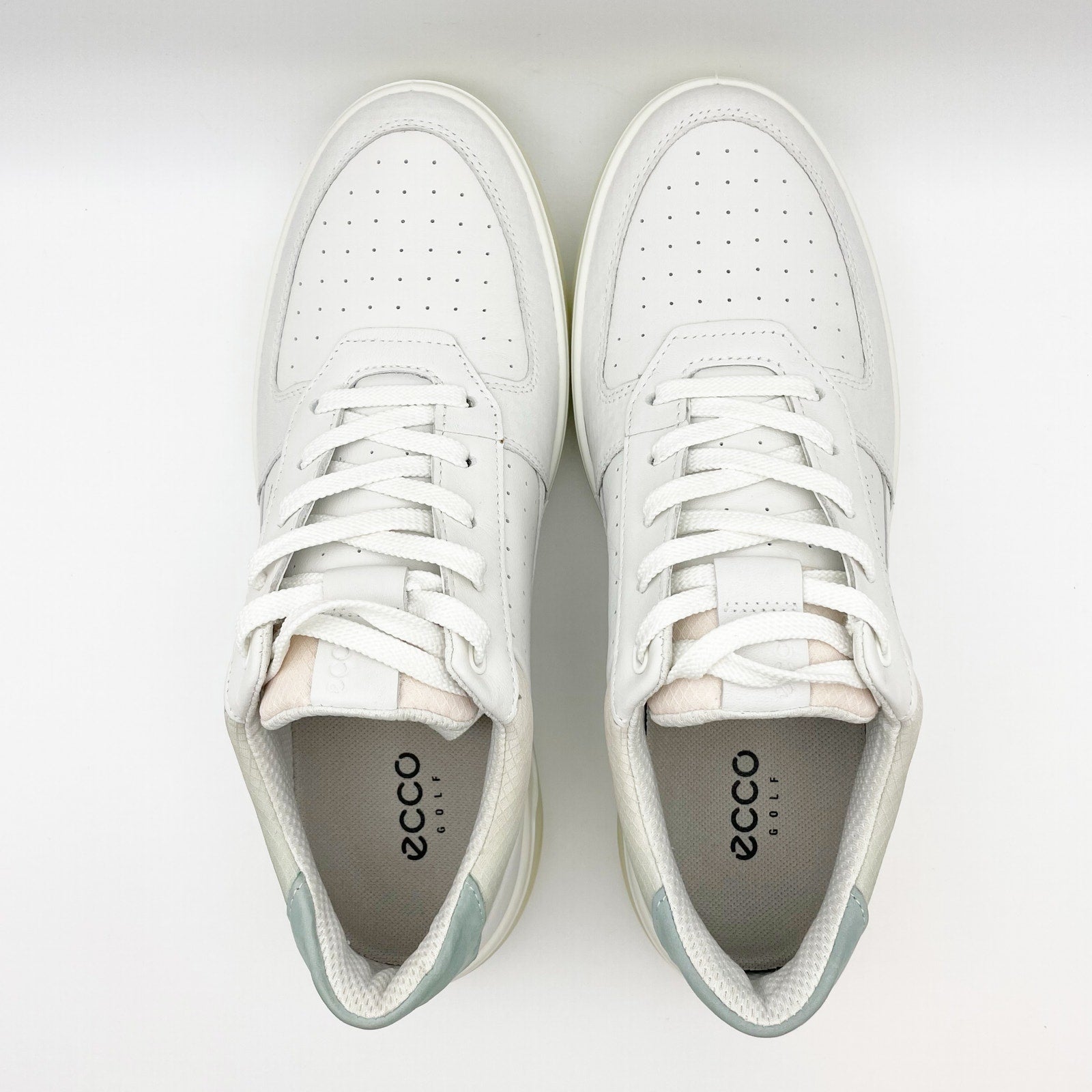 ECCO Womens Tray Hydromax Hybrid Golf Shoes US 10 EU 41 White Leather NIB