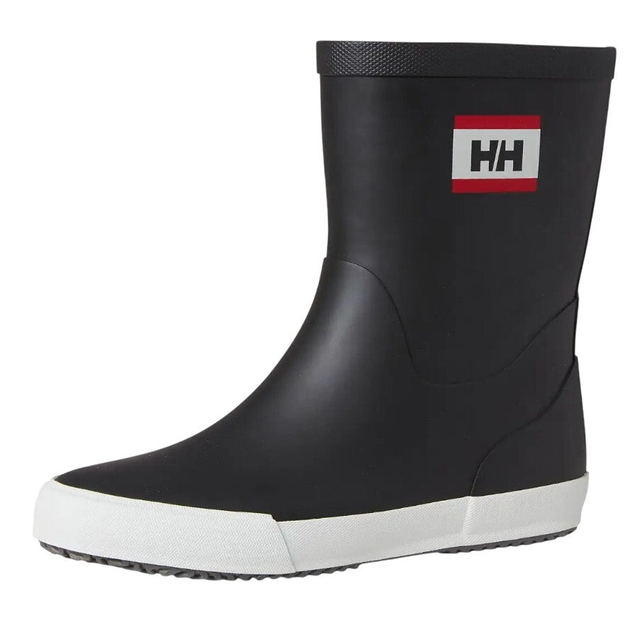 Helly Hansen Womens Nordvik 2 Rain Boots US 8 EU 38 Black White NWOB