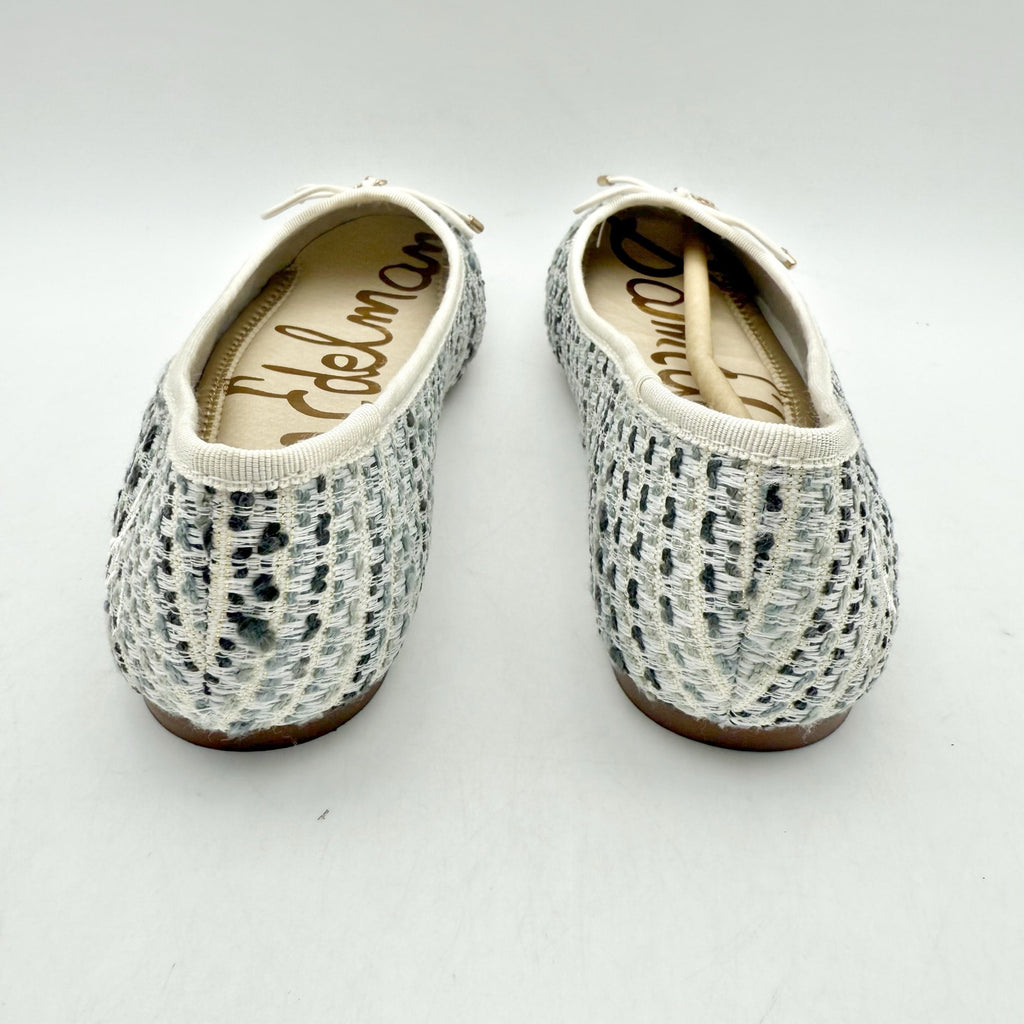 Sam Edelman Kids Felicia Ballet Flats US 3 M EU 35 Taupe Vegan Leather NIB