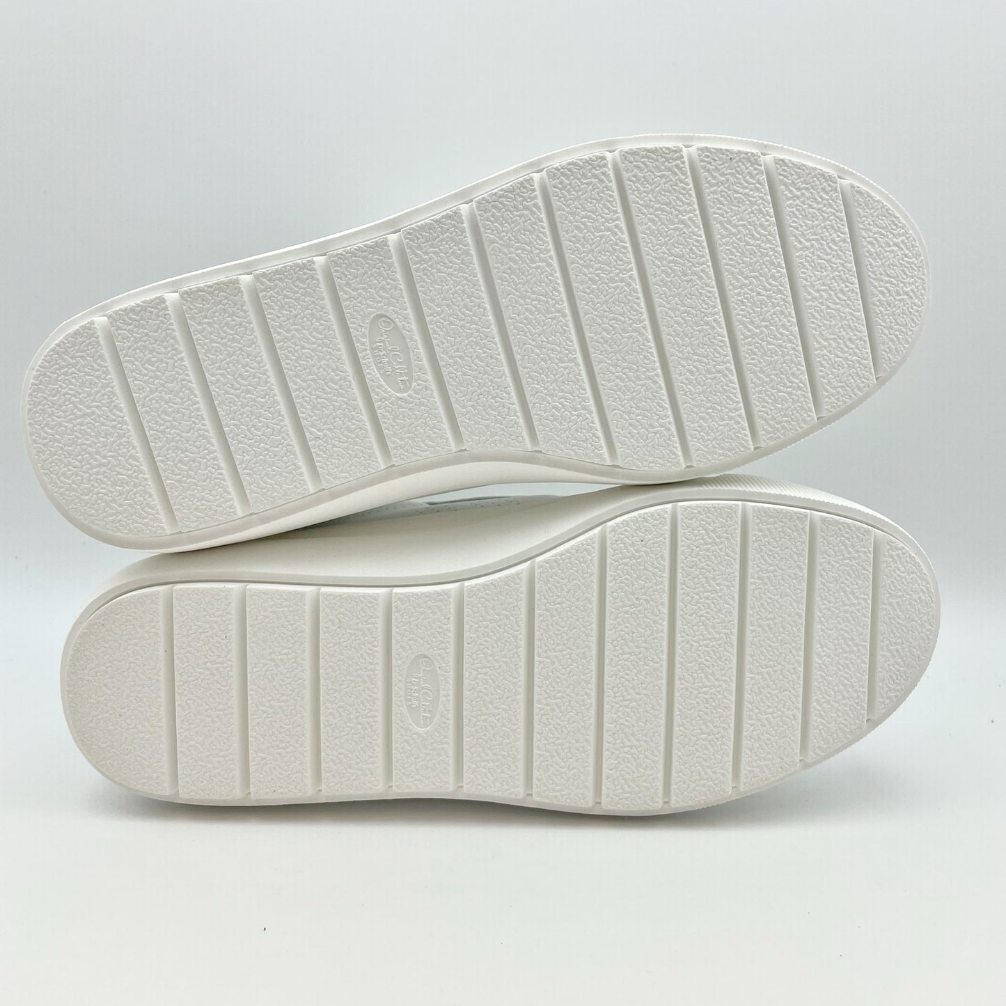 Dr. Scholls Womens Take it Easy Platform Sneaker Size 10 White Blue Leather NIB