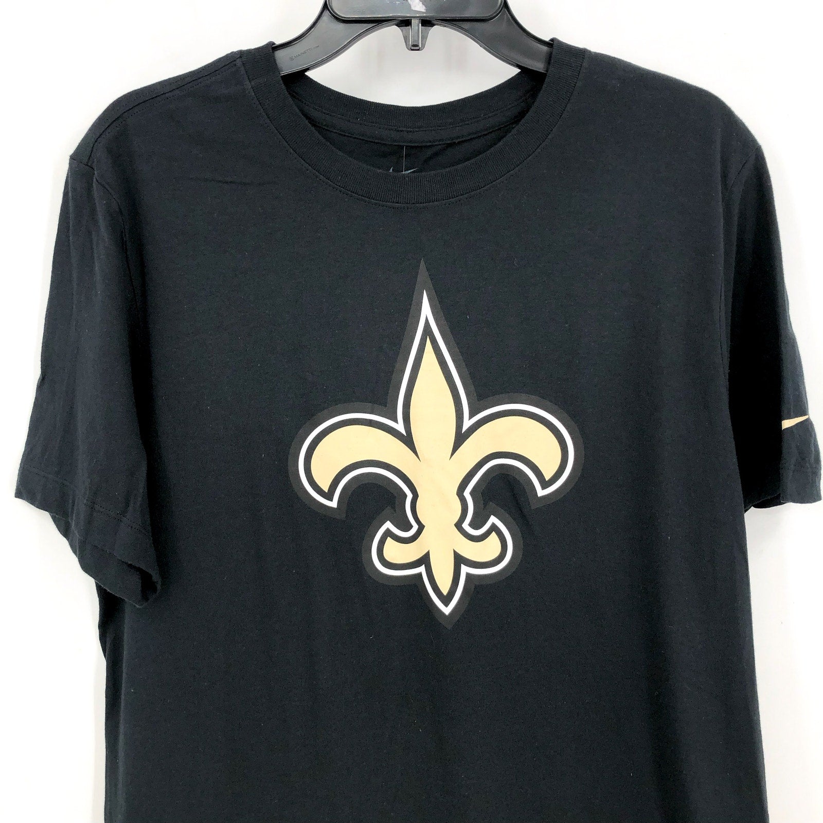 NIKE Men's New Orleans Saints Primary Logo T-Shirt Small Black NWT N199-00A