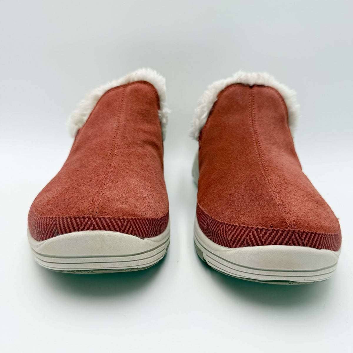 Ryka Womens Adventure Mid Bootie Size 9.5 Wide Adobe Red Water Resistant NIB