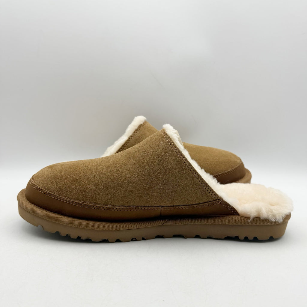 Ugg Mens Leisure Nomad Slipper US 9 EU 42 Brown Tan Suede NWOB