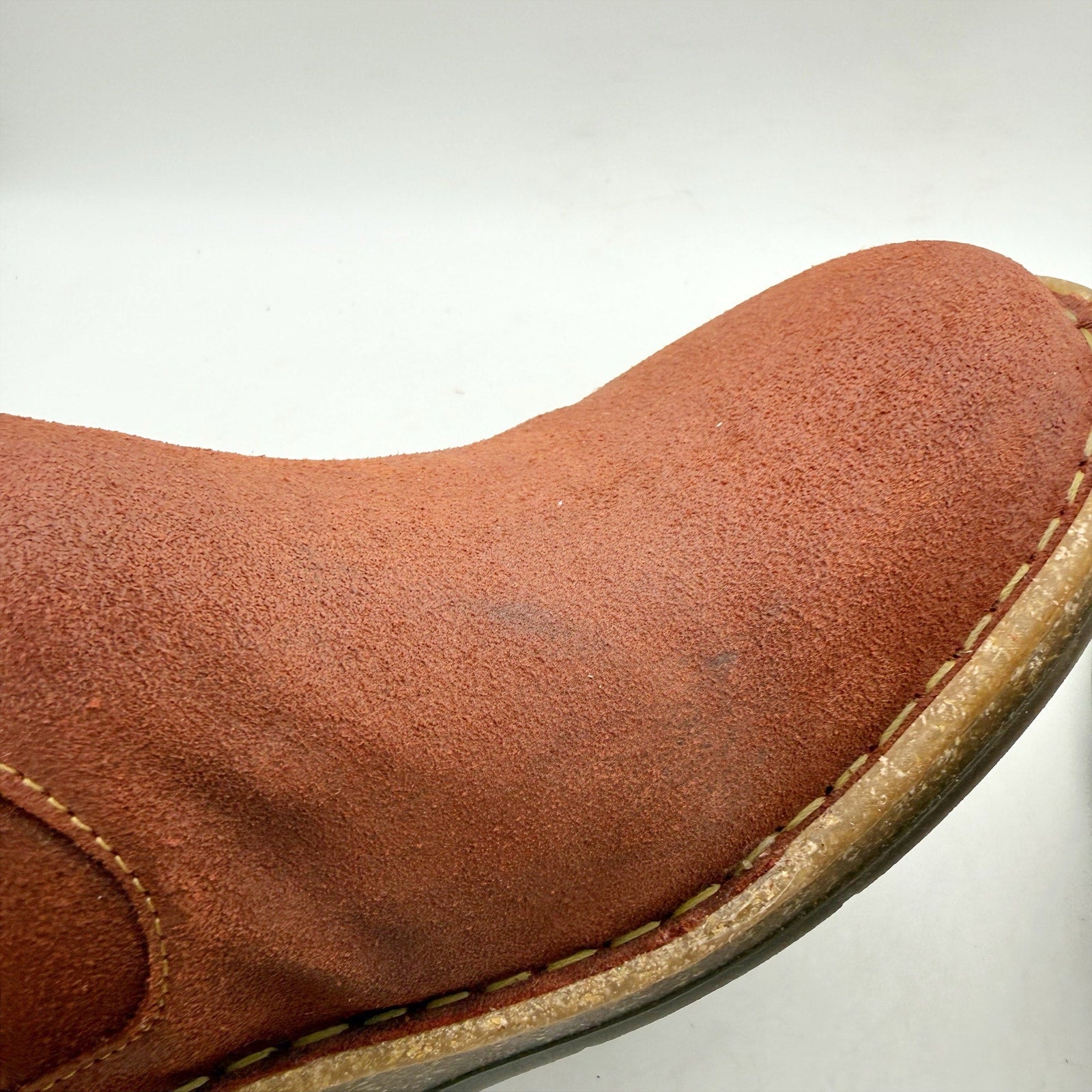 Born Womens Vaughn Ankle Booties US 10 M EU 40.5 Red Brown Suede NWOB