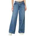 LEVI'S Womens XL Straight Jeans 29x31 US 8 Medium Blue Tie Waist A8701-0005 NWT