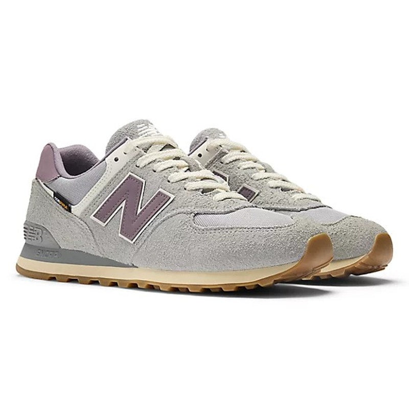 New Balance Womens 574V2 Casual Sneakers 7.5 WIDE Purple Grey Cordura NWT