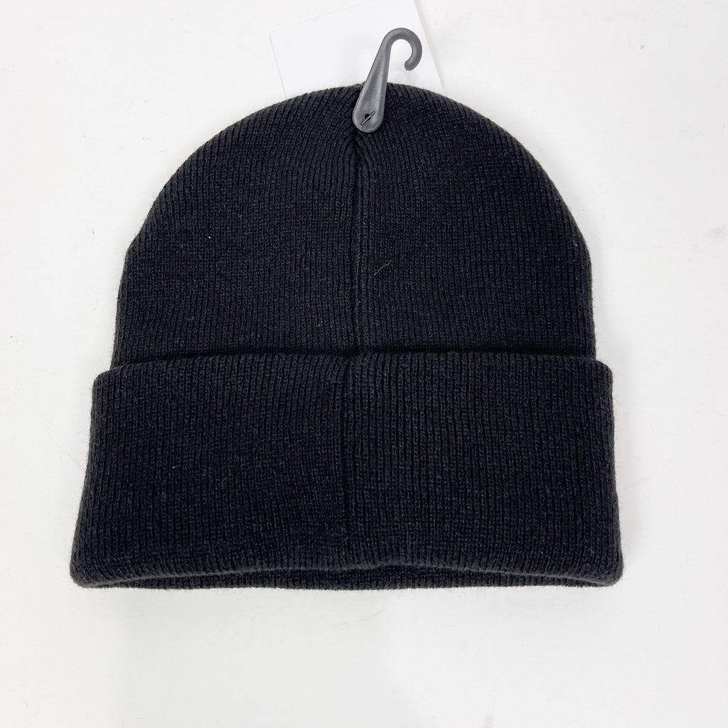 Zella Reflective Cuff Beanie Hat Black NWT