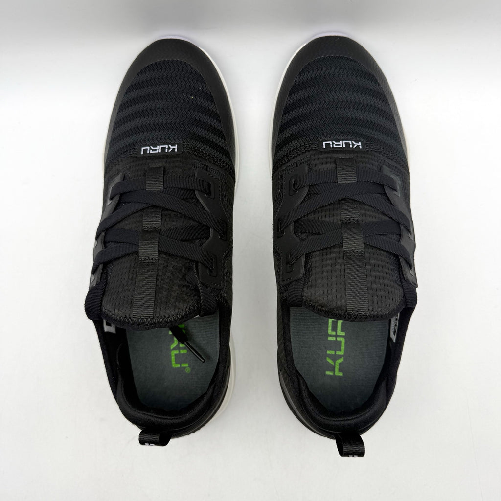 KURU Womens Stride Move Sneakers Size 10.5 M EU 42 Black White Athletic NWOB