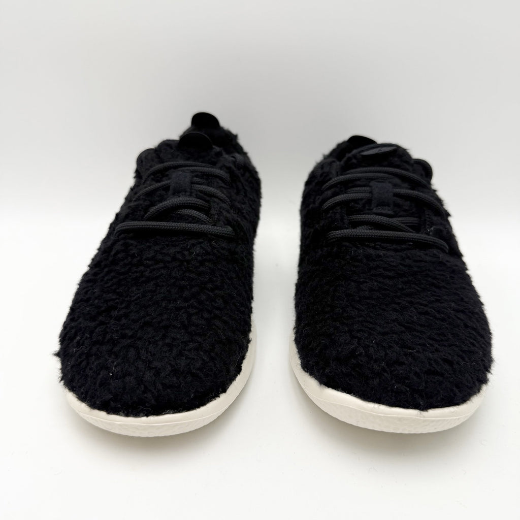 AllBirds Womens Runner Fluff Sneakers Size 6 EU 36 Black Merino Wool Comfort NIB