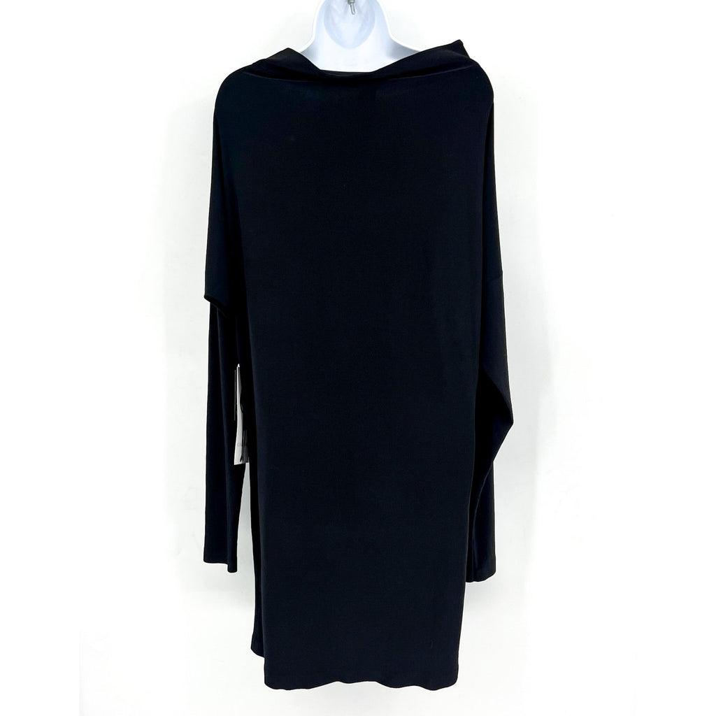 NORMA KAMALI Women's All in One Convertible Dress Small 36 Black Long Sleeve NWT