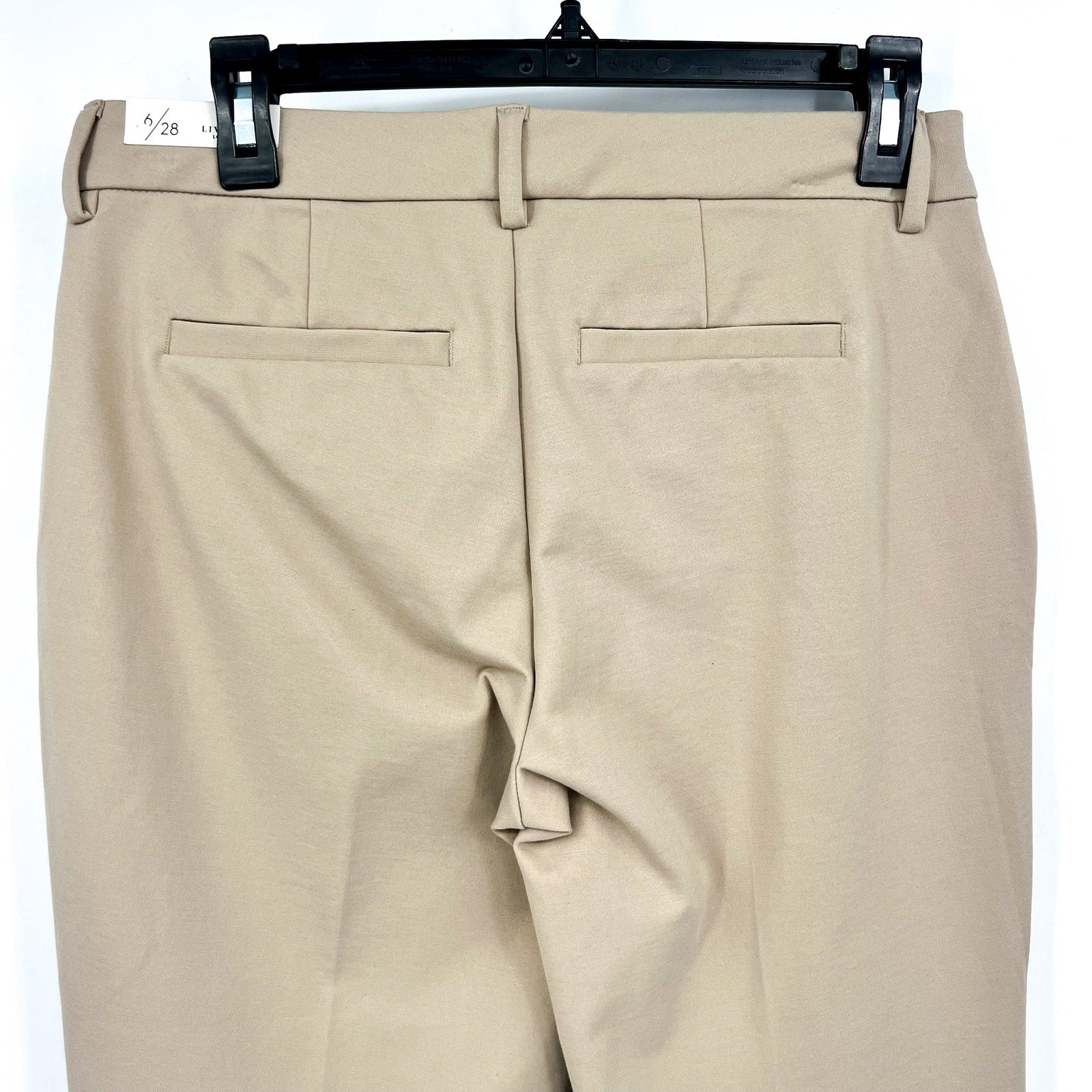 LIVERPOOL Women's Kelsey Knit Trouser Size 6 - 28 Biscuit Tan Super Stretch NWT