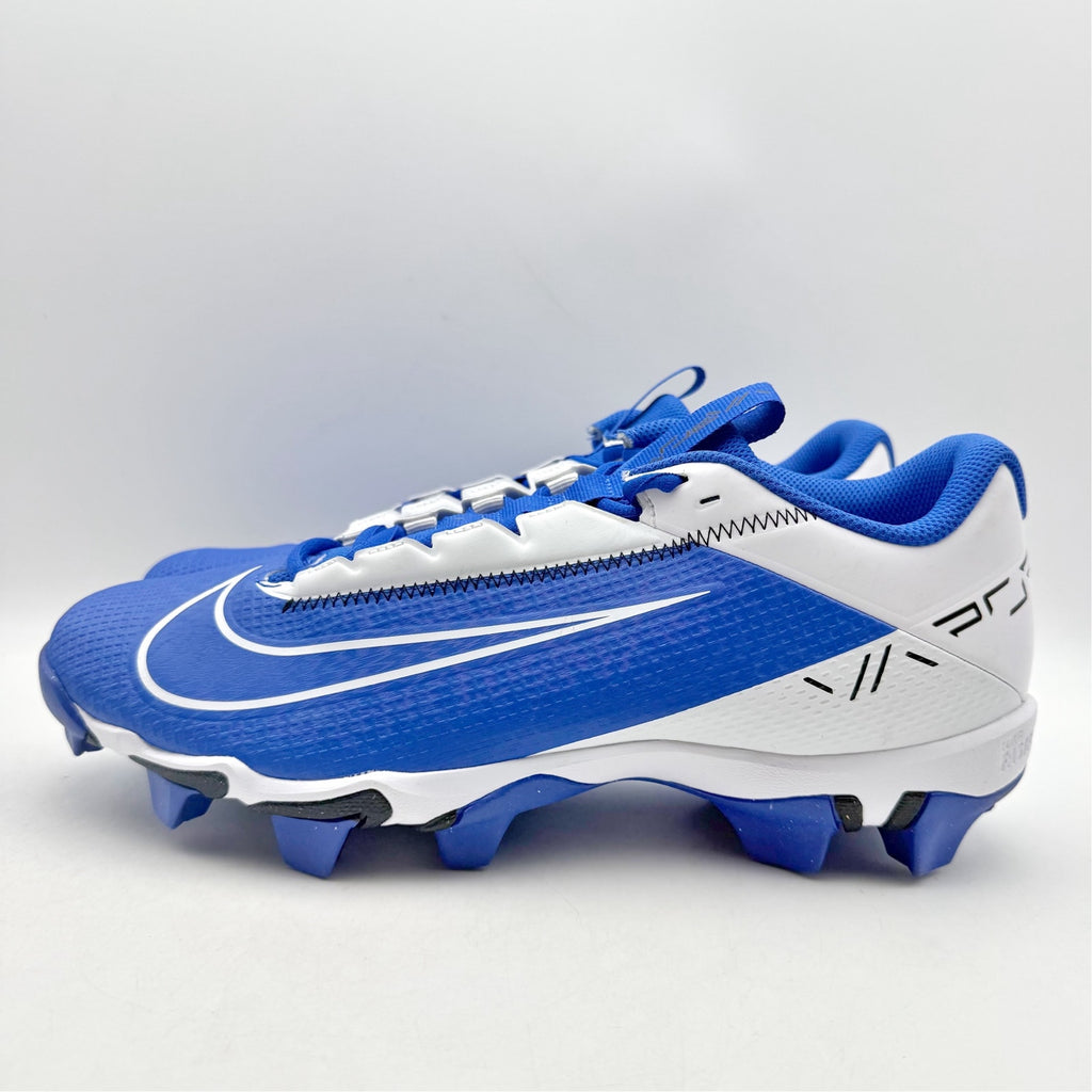 NIKE Mens Vapor Edge Shark 2 Football Cleats US 9.5 EU 43 White Blue NWOB