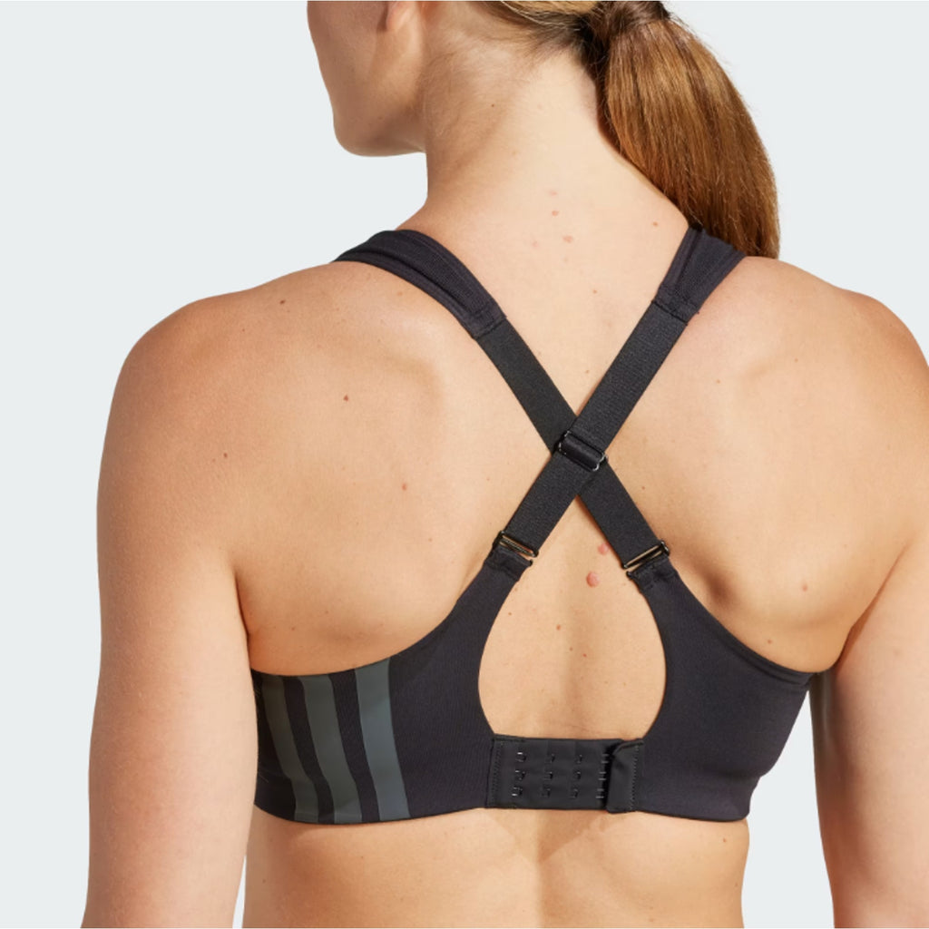 ADIDAS Women's TLRD Impact Training High-Support Bra M A-B Black NWT
