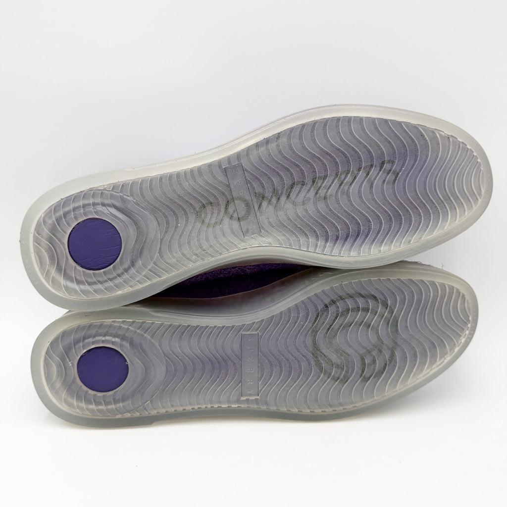 SPERRY x Concepts Mens 3-Eye Cup Top-Sider Loafers Size 13 Purple Suede NWOB