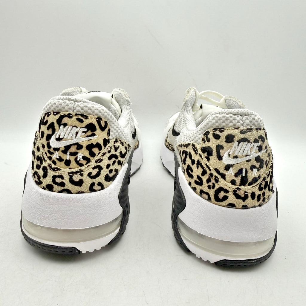 Nike Womens Air Max Excee Casual Sneakers US 7.5 White Leopard Athletic NWOB
