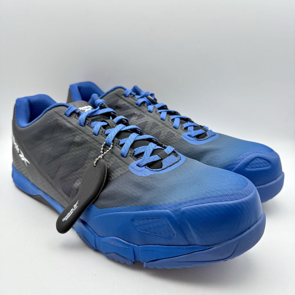 Reebok Work Mens Speed TR Work Sneakers Size 16 Blue Black SR EH Comp Toe NIB