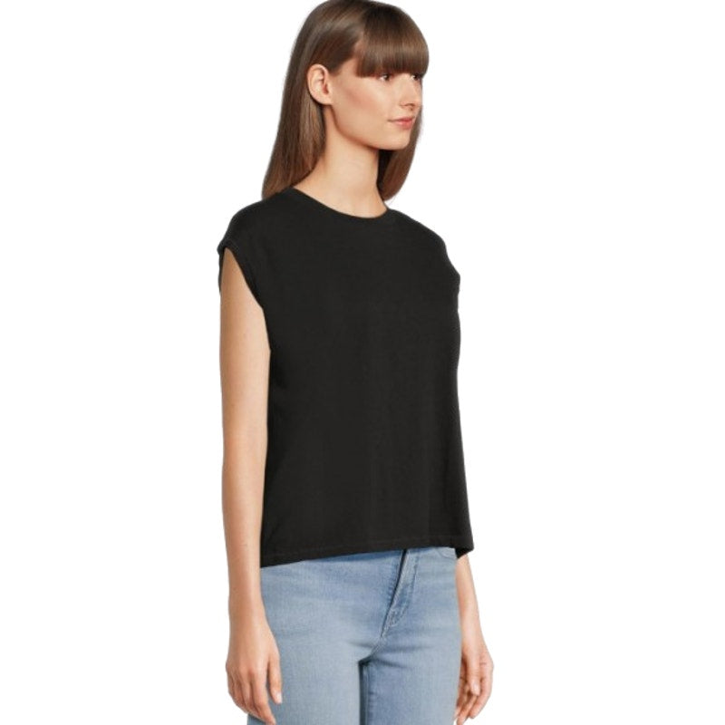 MADEWELL Women's Northside Vintage Muscle Tank Top Medium Jet Black PO195 NWT