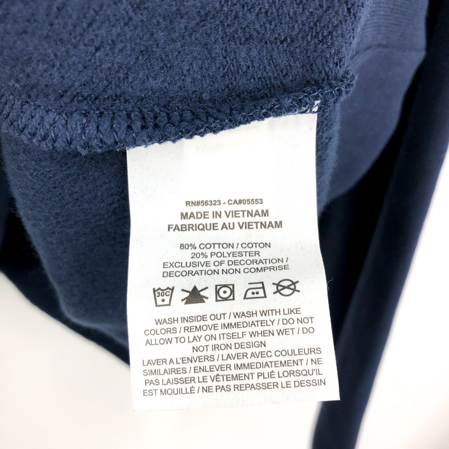 NIKE Womens Club Crewneck Sweatshirt 1X Navy Blue Fleece Long Sleeve NWT