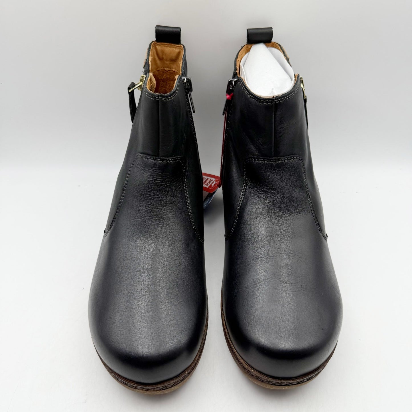 PIKOLINOS Womens Granada W0W-8988 Bootie EU 38 US 7.5-8 Black Leather NIB