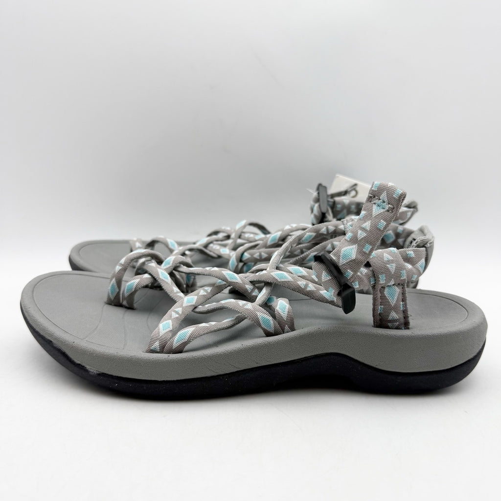 Viakix Womens Siena Hiking Sandals US 6 EU 37 Grey Black Water Resistant NIB