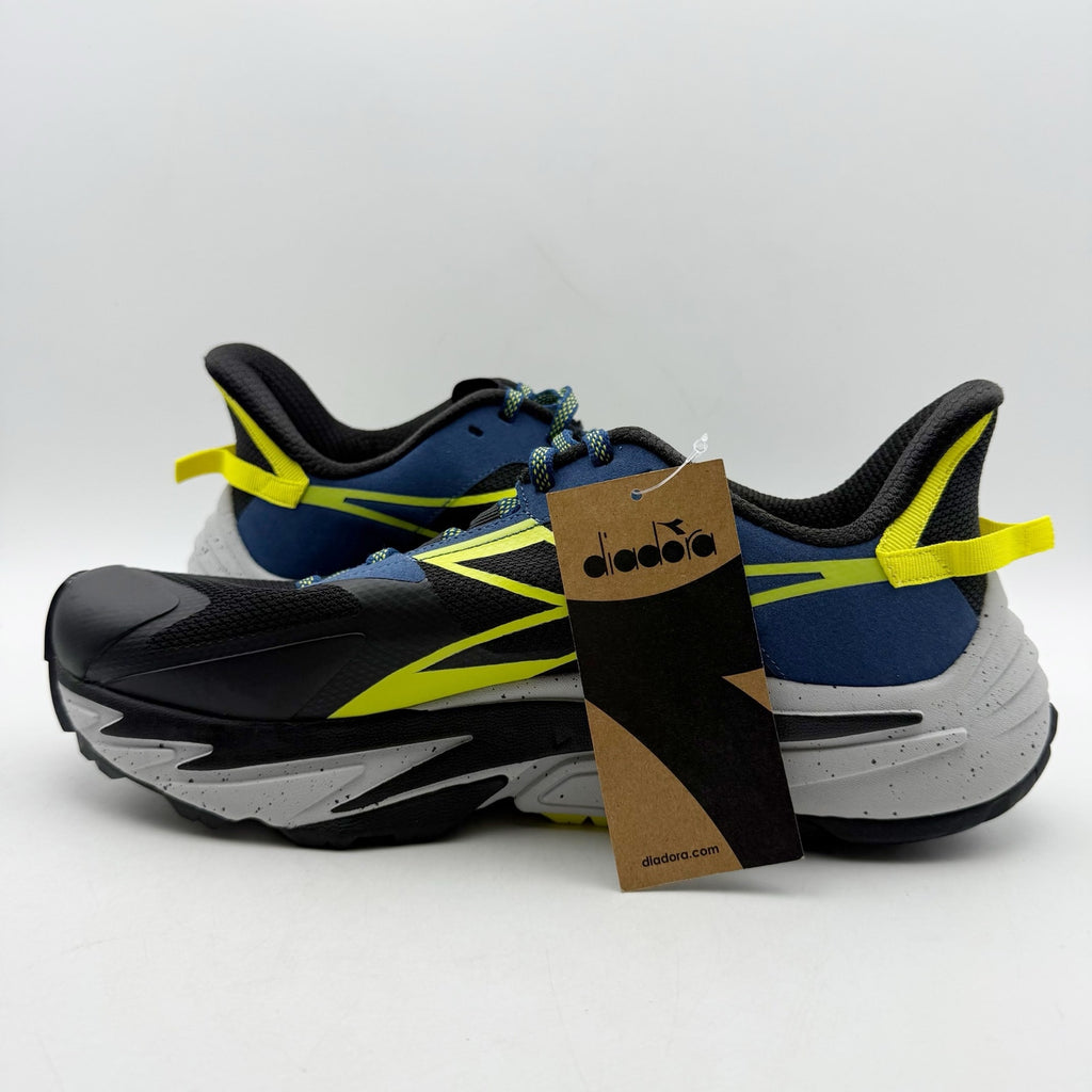 Diadora Mens Equipe Sestriere XT Trail Running Sneakers US 10 Blue Black NWOB