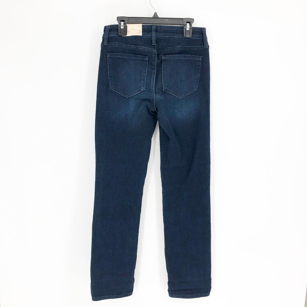 NYDJ Womens Sheri Slim Jeans Size 00 Rapture Blue Cuffed Mid Rise Stretch NWT