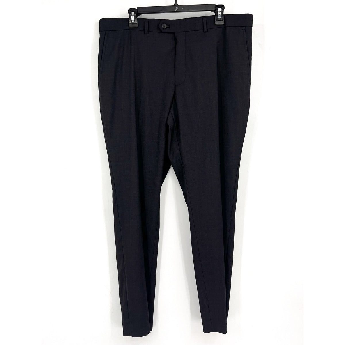 PENGUIN Men's Osman Wool Blend Flat Front Dress Pants 38x32 Charcoal NWOT