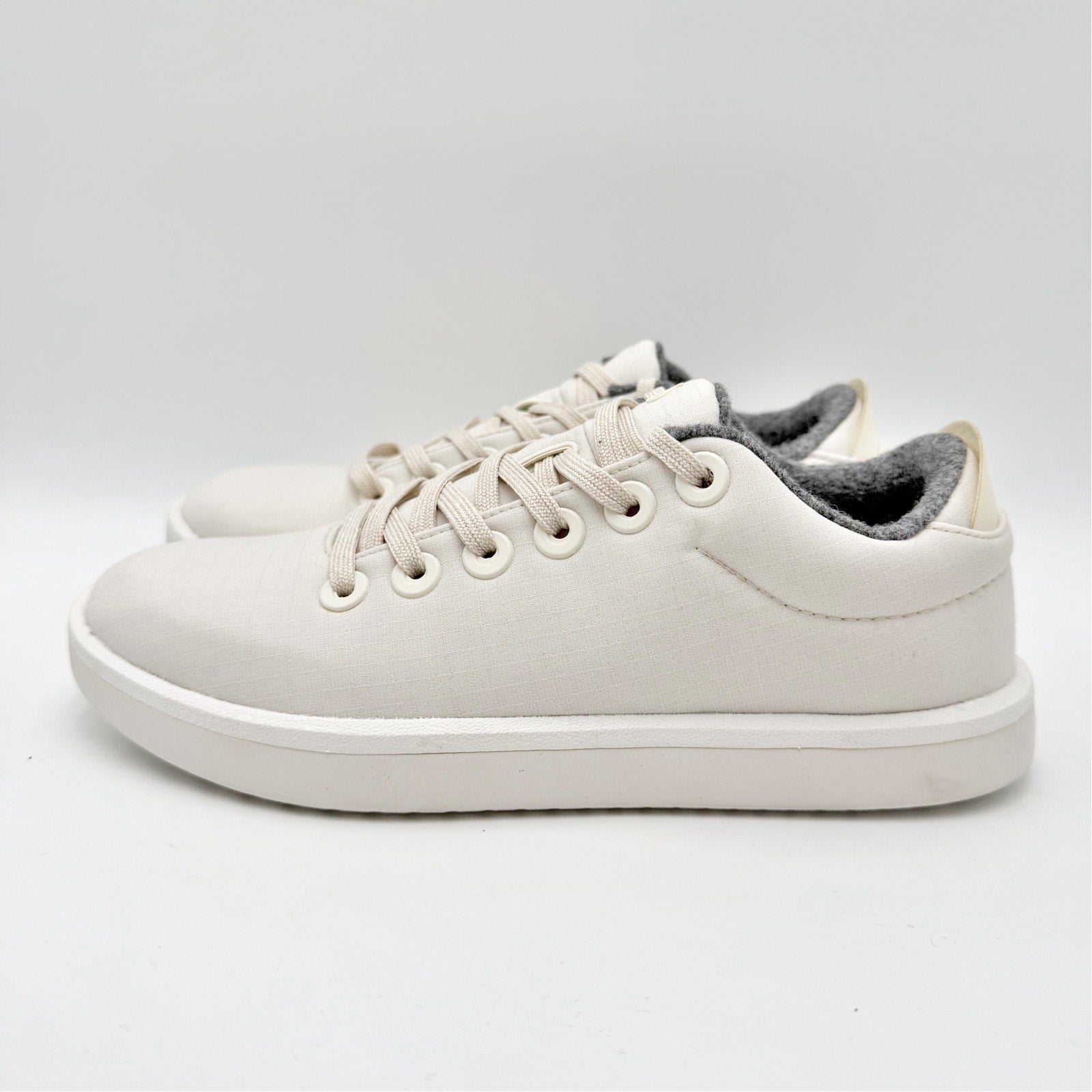 AllBirds Womens Piper Casual Sneakers US 8 EU 38 White Merino Wool Woven NIB
