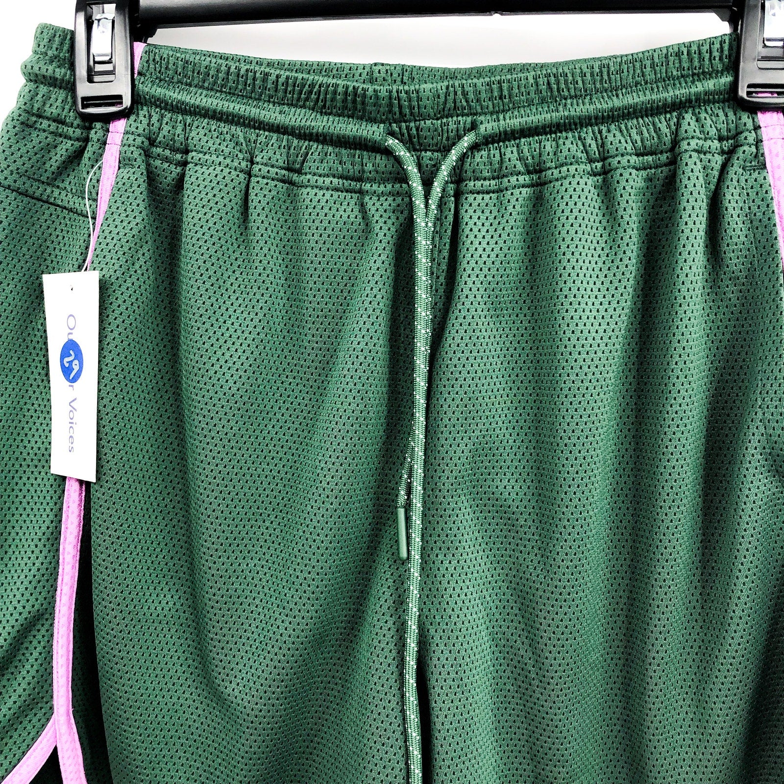 OUTDOOR VOICES Women's RecMesh Shorts Small Ever Green 5" Inseam Athletic NWT